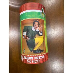 NIB Elf Will Ferrell 500 Pieces Jigsaw Puzzle Sealed Pieces Stocking Size